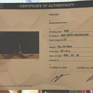 Fran Rodriguez - Lacabezaenlasnubez- framed printed “Holy Night”.